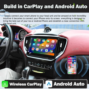 Double système Android 12 pour Maserati Quattroporte Ghibli 2013 - 2017 Lecteur multimédia de voiture Récepteur stéréo Autoradio 4G Carplay - Product Image 3