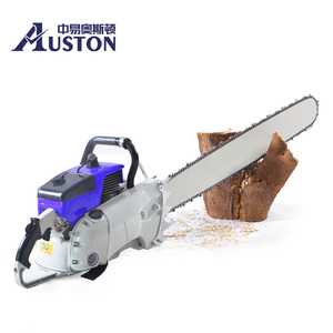 Scie à chaîne haute puissance 4.8kw 105.7cc 36/42 Inch Guide Bar Gas Chainsaw for Heavy Duty Tree Wood Cutting - Product Image 3