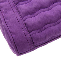 Oreiller de massage Fanocare I55-07 50*30*10cm Couleur violette Design Améthyste naturelle Oreiller de massage pour le cou Oreiller de massage à mémoire de forme