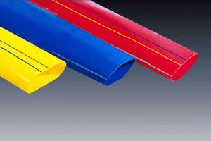 ท่อพีวีซีแบบแบน น้ำหนักเบา ทนแรงดันสูง ยืดหยุ่น พับได้ สำหรับระบายน้ำ ของเหลว ท่อระบายน้ำ ข้อต่อแบบมีหน้าแปลน ขนาด 25-250 มม. ยี่ห้อ Changsheng - Product Image 4