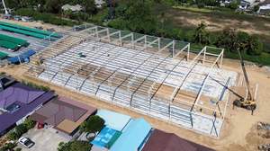 आधुनिक अनुकूलित प्रीफैब स्टील संरचना कार्यालय भवन - Product Image 5