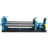 Machine de calandrage à rouleaux hydraulique automatique avec formage des extrémités pour le pliage de tôles en aluminium et en acier inoxydable