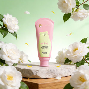 Pasta Dental Herbal Anticaries para Niños con Limpieza Profunda - Sabor a Durazno |   Cuidado Dental Seguro y <span class=keywords><strong>Sin</strong></span> Flúor para Uso Doméstico - Product Image 1