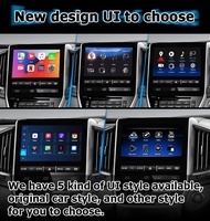 Boîte Android 13 8+128 Carplay pour Toyota Land Cruiser LC200 VXR Boîte de navigation 2014-2021 Interface vidéo par Lsailt