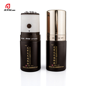 80ml 100ml elektrische Vibration Körper lotion Massage PET Flasche Kosmetik verpackungs behälter mit Roller Ball Massage Applikator - Product Image 1