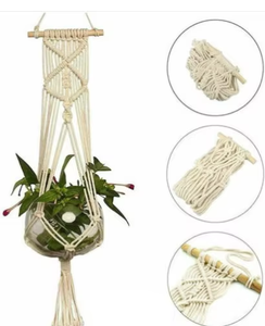 <span class=keywords><strong>Maceta</strong></span> de <span class=keywords><strong>cuerda</strong></span> tejida colorida, soporte resistente para <span class=keywords><strong>colgar</strong></span> plantas, colgador de plantas, <span class=keywords><strong>maceta</strong></span> de algodón, cesta colgante <span class=keywords><strong>con</strong></span> decoración de macramé - Product Image 5