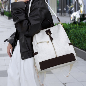 <span class=keywords><strong>Sac</strong></span> <span class=keywords><strong>à</strong></span> main <span class=keywords><strong>à</strong></span> bandoulière <span class=keywords><strong>convertible</strong></span> de grande capacité pour femmes <span class=keywords><strong>sac</strong></span> <span class=keywords><strong>à</strong></span> <span class=keywords><strong>dos</strong></span> en cuir PU imperméable avec fermeture <span class=keywords><strong>à</strong></span> glissière Style <span class=keywords><strong>à</strong></span> la mode - Product Image 6