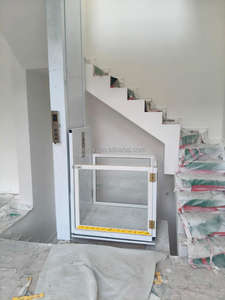 מעלית משא הידראולית שקטה 1000 ק\"ג, פנימית/חיצונית, מעלית מטען חשמלית 1 טון לשימוש מסחרי - Product Image 3