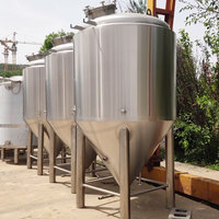 Réservoir de Fermentation à pression isobique en acier inoxydable de 2500 litres