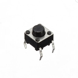 <span class=keywords><strong>Bouton</strong></span> Tactile Électronique Mini 4 Broches SMT SMD en Plastique 12V Personnalisé 6*6 12mm pour Voiture, Téléphone, Appareil Électroménager, Caméra, Audio, PCB - Product Image 2