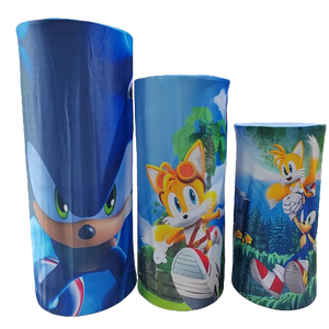 Custom Height 60cm 75cm 90cm Dessert <strong>Plinth</strong> Cylinder Cover Aluminum Alloy and <strong>Wood</strong> Material Dessert Cylinder <strong>Plinth</strong> Stand Set - Product Image 1