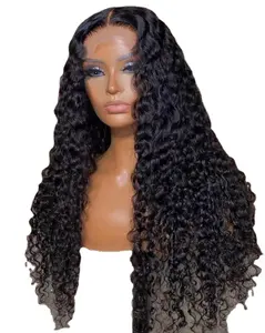 Ekstensi rambut kepang ikal Perancis Spiral ekstensi rambut keriting bergelombang mengepang wig Afrika rambut kepang crochet gelombang rambut