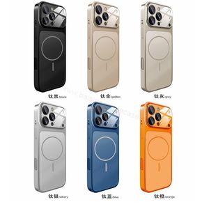 Baisida New Frosted AG Glass Back Cover Lens Film para <span class=keywords><strong>Iphone</strong></span> 17 Funda para teléfono móvil Magnética para <span class=keywords><strong>Iphone</strong></span> 15 16 17 Pro Max Cases - Product Image 5