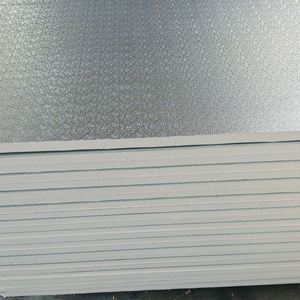 PIR pre-cách điện Duct Bảng điều chỉnh hai mặt nhôm <span class=keywords><strong>Phenolic</strong></span> bọt tấm cách nhiệt chống cháy cách nhiệt phòng lạnh hội thảo ăn uống - Product Image 6