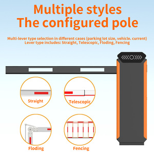 High Quality 5 Million <strong>Remote</strong> <strong>Control</strong> Intelligent Automatic Parking Boom Guardrail Gate - Product Image 3
