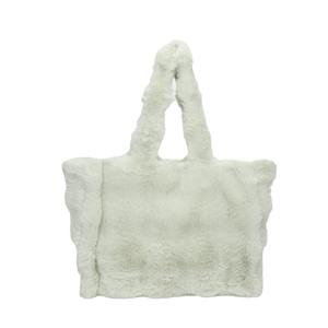 Nouveau sac à bandoulière en peluche pour femme, style hiver, grande capacité, sac fourre-tout tridimensionnel tendance - Product Image 2