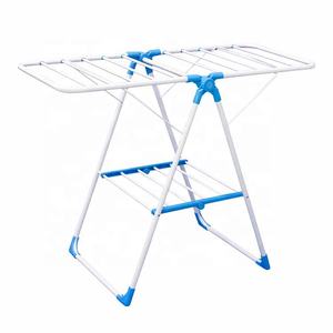 Stendibiancheria Verticale Retrattile in Metallo a 19 Tubi Multiuso per Esterni, Balcone, Soggiorno e Biancheria da Letto - Product Image 2