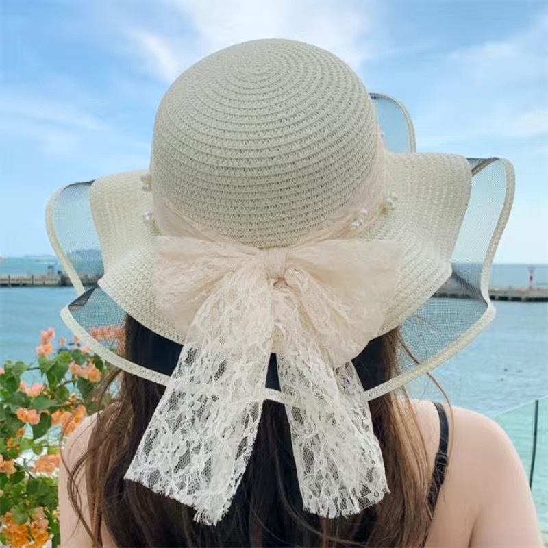 Pearl ribbon-milk white