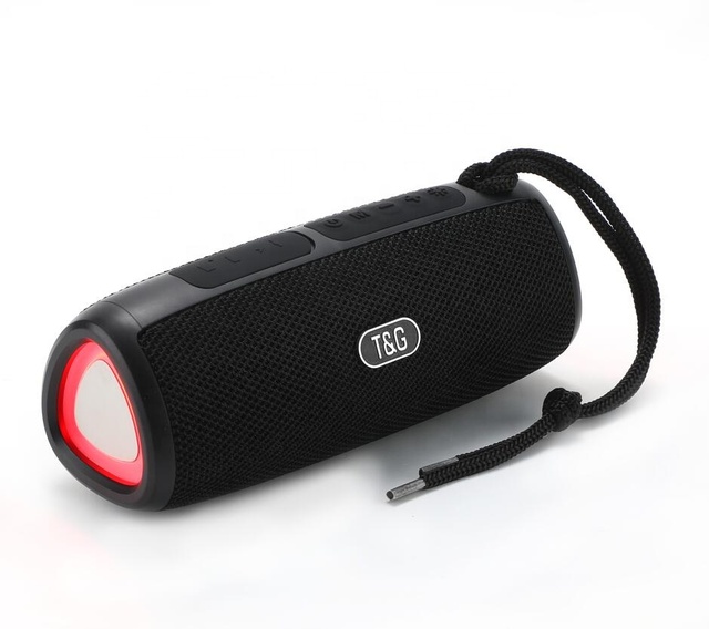 Wholesale Portable Bluetooth LED Light Portable Waterproof Outdoor Surround Sound Stereo Wireless Blue Tooth Speaker