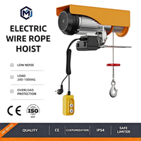 Moteurs de palans électriques portables monophasés IP54 CE sans fil à longue durée de vie pour grues d'usines de fabrication