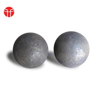 Billes en acier forgé C45 HUAFU à bas prix, 58HRC, microstructure M+C, pour l'exploitation minière de l'or et du cuivre, 60mm-150mm, impact 12J/cm, bris 1%