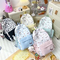 Sac à dos scolaire de voyage en plein air pour garçons, style universitaire, motif géométrique, en nylon synthétique, unisexe, pour collégiens et lycéens