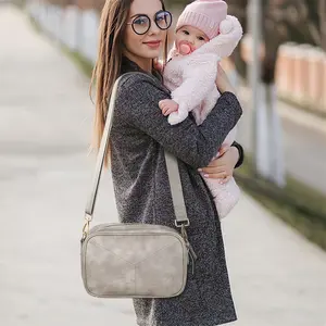 맞춤형 유모차 스트랩 유방 펌프 어깨 가방 어머니 아기 산책 야외 출산 가방 엄마 기저귀 사탕 가방