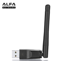 ALFA Network UW07 Draadloze Kaart Draagbare 2.4G 150Mbps USB WiFi Adapter WiFi Antenne WiFi Ontvanger voor PC en TV Box Eenvoudige Installatie
