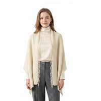 Châle en cachemire doux et de qualité supérieure, grand et chaud, pour femme, accessoire élégant pour l'hiver