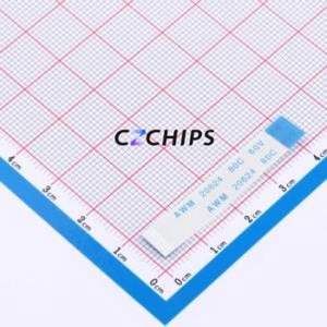 BTC05B-13P-40-3-5 FFC Cable (Flexible Flat Cable) P=0.5mm Connector 13P 0.5mm Reverse 4cm - Product Image 1