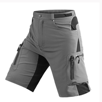Vente en gros prêt à l'emploi poches zippées coupe ample Baggy Iking cyclisme VTT pantalon vtt Shorts hommes