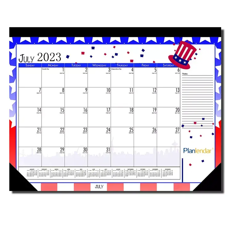 new product Calendar 2023 Blank Desk Pad Template Holder Amazon Wall Calendar