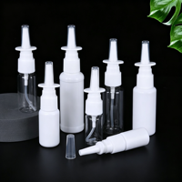 Flacon pulvérisateur nasal professionnel 10ml-50ml, rechargeable, en plastique