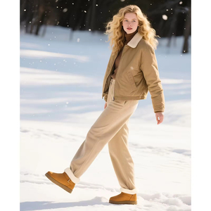 YL-25400 Vente en gros <span class=keywords><strong>de</strong></span> <span class=keywords><strong>bottes</strong></span> d'hiver pour femmes en fausse fourrure marron tendance, antidérapantes, chaudes et confortables, <span class=keywords><strong>bottes</strong></span> <span class=keywords><strong>de</strong></span> <span class=keywords><strong>neige</strong></span> pour femmes - Product Image 6