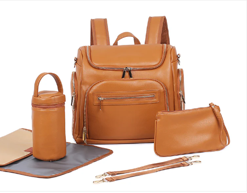 Wholesale Large Capacity Travel Diaper Backpack for Baby Boys Custom Mommy Style Hot Baby Care Product