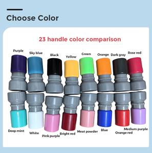 Timbro Personalizzato con Logo Sigillo Atomico con Manico Colorato Materiali ABS di Alta Qualità Produzione all'Ingrosso - Product Image 3