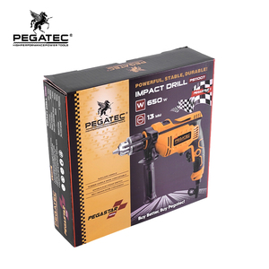 Taladro <span class=keywords><strong>de</strong></span> Impacto PEGATEC <span class=keywords><strong>de</strong></span> 650W con Motor <span class=keywords><strong>de</strong></span> Cobre Puro, Mandril sin Llave <span class=keywords><strong>de</strong></span> 13mm, Control <span class=keywords><strong>de</strong></span> Velocidad Continuo con Avance y Retroceso, y Mango Auxiliar - Product Image 2
