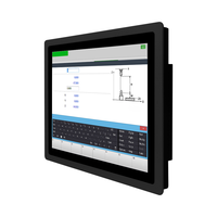 Tablet PC Industrial Todo en Uno de 15 Pulgadas, I3, Pantalla Táctil Capacitiva Resistente al Agua, Sistema WIN 10