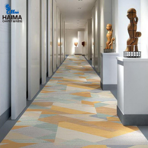 Alfombras Pasillo Hecho a máquina <span class=keywords><strong>Loop</strong></span>-Printed Alfombra de pared a pared Proveedor de alfombras de China Diseño de patrón de lujo Vestíbulo del hotel - Product Image 1