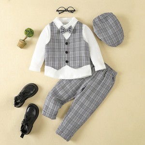 <span class=keywords><strong>Elegante</strong></span> Set di 4 Pezzi per Bambino, Abito Formale per Matrimonio, Compleanno, Festività - Product Image 6