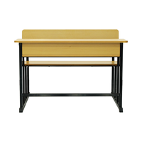 Mobilier scolaire moderne, pupitre et banc de salle de classe, table et chaises pour étudiants de bibliothèque