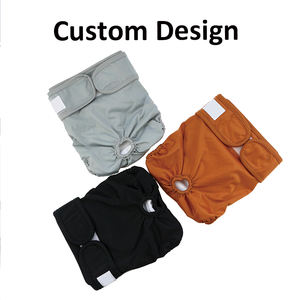 Culotte hygiénique réutilisable <span class=keywords><strong>lavable</strong></span> personnalisée couches pour animaux de compagnie pour chiens femelles grands pantalons physiologiques Shorts mâles chats couches pour animaux de compagnie - Product Image 6