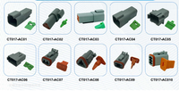 Custom J1962 OBD2 16 pines hembra automóvil enchufe lector de código herramientas de diagnóstico para instrumento de diagnóstico de fallas