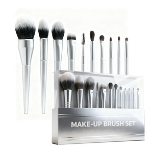 Ensemble de pinceaux de maquillage <span class=keywords><strong>pour</strong></span> <span class=keywords><strong>poudre</strong></span> faciale de luxe, poils en nylon, application lisse, <span class=keywords><strong>pinceau</strong></span> <span class=keywords><strong>pour</strong></span> maquilleurs - Product Image 1