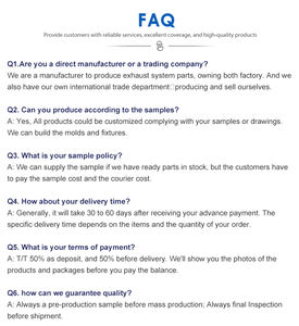 Tuyaux d'échappement en acier inoxydable 409 de 1,5 mm d'épaisseur, finition lisse, silencieux de voiture pour Nissan Navara NP300 2016 Pickup - Product Image 6