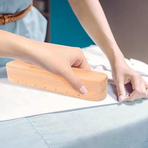 Repassage broderie plis couturière couture aplatissement tailleurs point presseur accessoires de couture outil bois tailleurs jambon clapper - Product Image 4