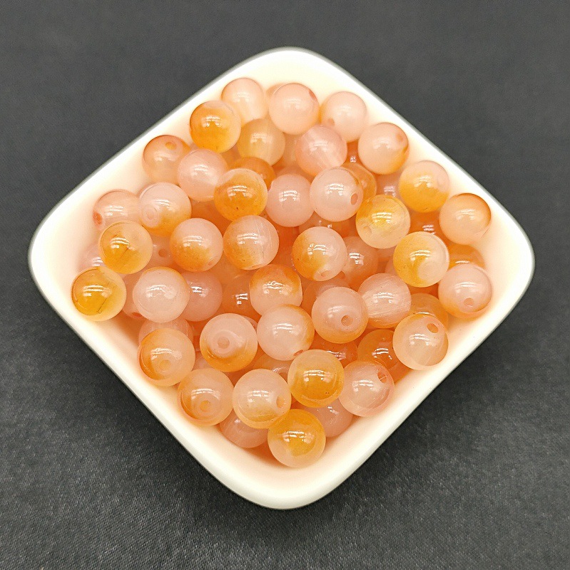 A5#gradiente naranja [cuentas de dos tonos de 8 mm]