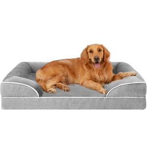 Cama Ortopédica Personalizada para Perros Grandes, Impermeable, de Espuma Viscoelástica de Lujo, Cama Ortopédica Lavable de Primera Calidad al por Mayor - Product Image 1