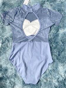 Falda de Ballet de Manga Corta <span class=keywords><strong>para</strong></span> Mujer 2026, Servicio OEM, <span class=keywords><strong>Ropa</strong></span> de Danza <span class=keywords><strong>para</strong></span> Adultos, Vestuario de Práctica de Primavera - Product Image 6