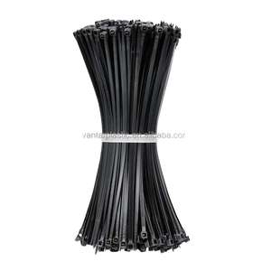 Attache-câble magnétique 4,8*200mm en Nylon 66, Serre-câbles <span class=keywords><strong>Zip</strong></span> Ties, Bande de fixation naturelle ou noire, Sangle de fixation pour câbles Zap Strap - Product Image 2